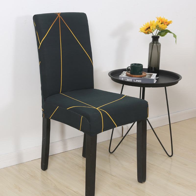 One-piece elastic chair cover computer seat cover