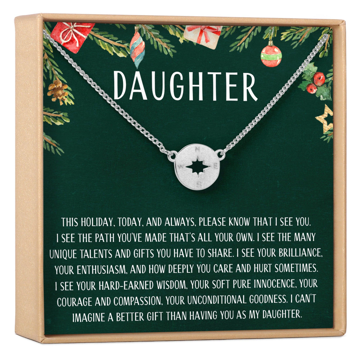 Christmas Gift for Daughter Necklace, Multiple Styles