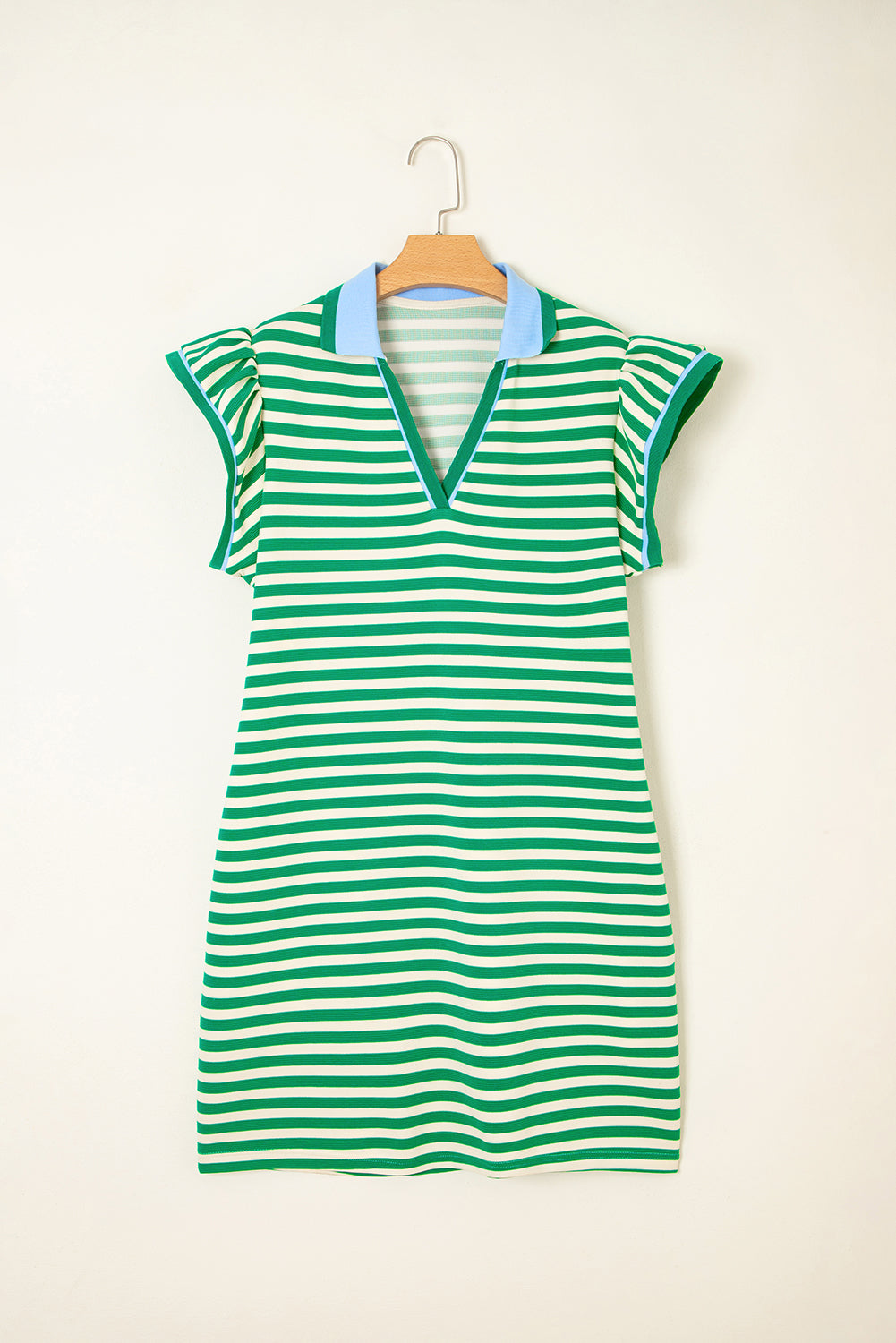 Kahlani Flutter Sleeve Short Dress