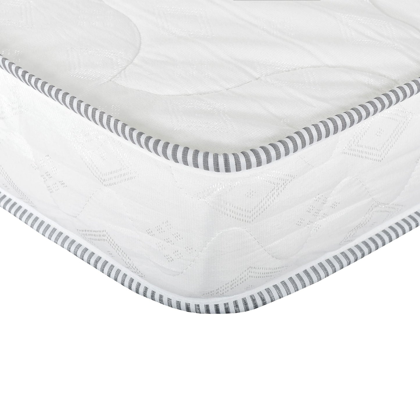 6" Reversible Mattress In A Box Pressure Relief And Cooling Technology - White - Full