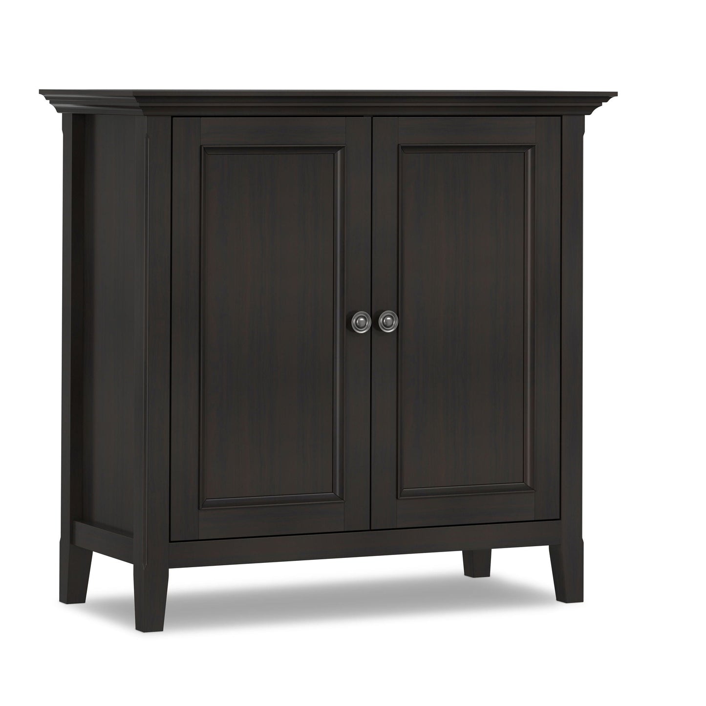 Amherst - 2 Door Storage Cabinet & Adjustable Shelving - Brown