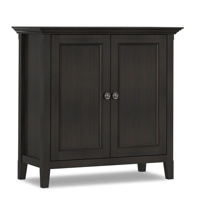 Amherst - 2 Door Storage Cabinet & Adjustable Shelving - Brown