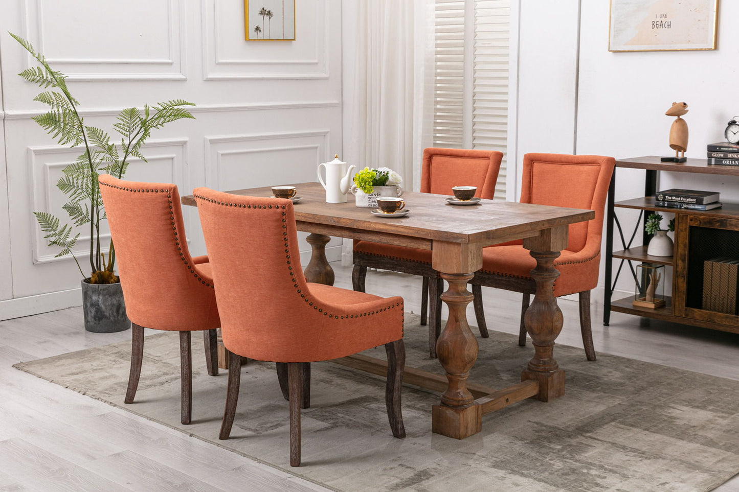 Ultra - Side Dining Chair, Nail Head (Set of 2)