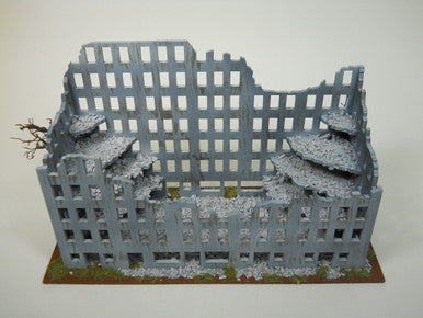 Ruined City Building (MDF) - 15MMDF267