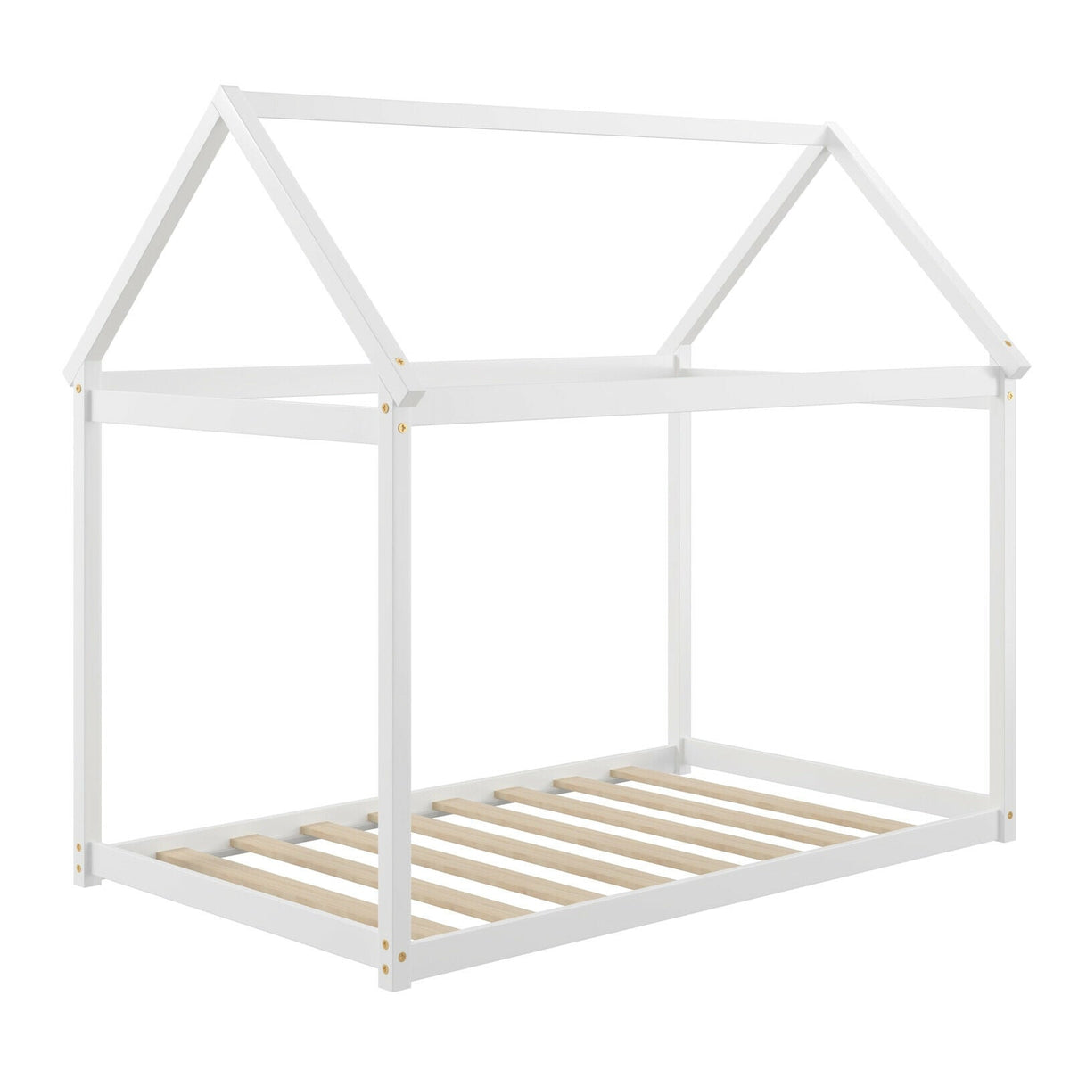 Stable Kids Platform Floor Bed with Roof an