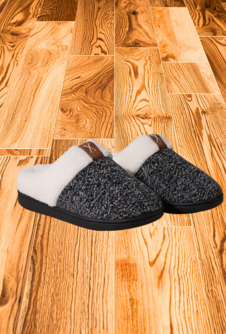 New Sparkling Purple Winter Plush Fashion Thick Bottom Warm House Slipper for Women