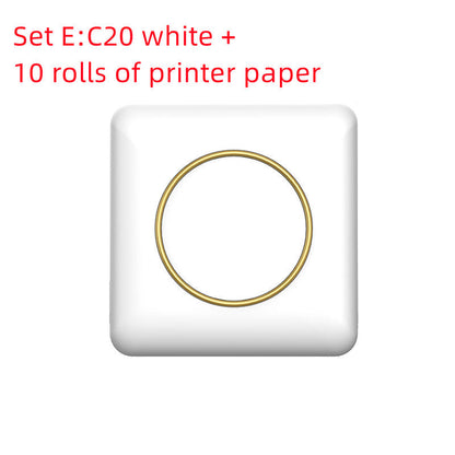 Mini Bluetooth Thermal Label Printer