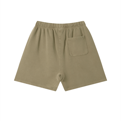 Loki & Ivy Unisex Vintage Wash Cotton Shorts
