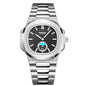 New Retro Steel Belt Quartz Watch Waterproof Leisure All-match