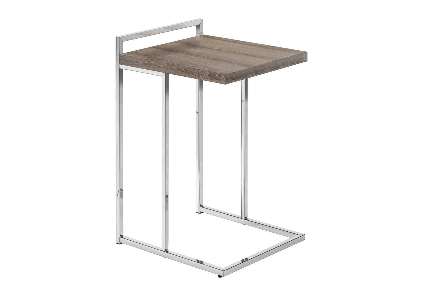 C-Shaped Accent Table, Contemporary & Modern