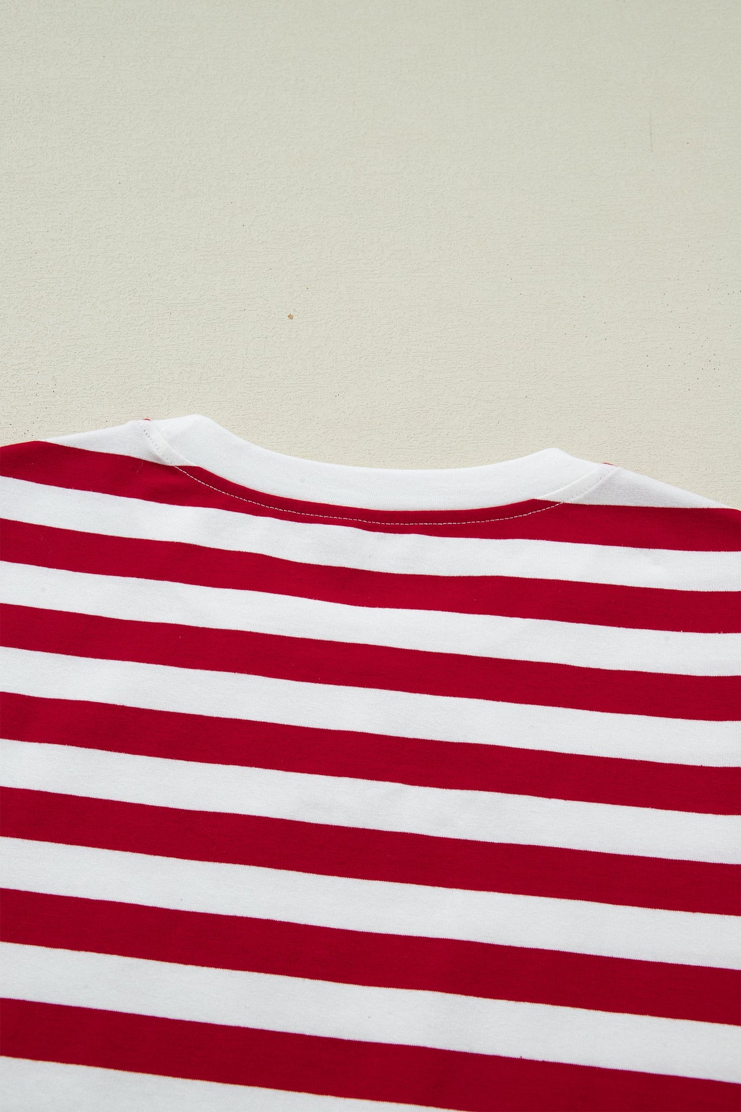 June Stripe Patchwork T Shirt