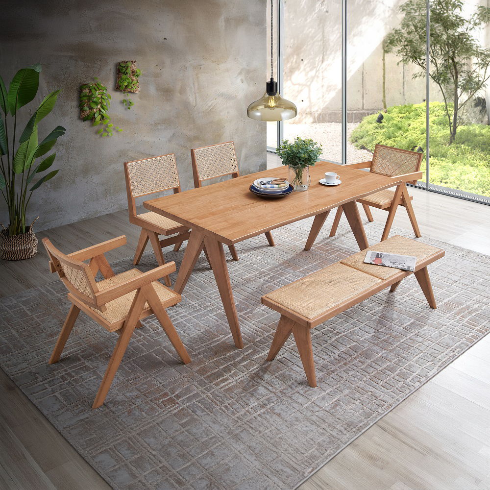 Velentina - Dining Table - Natural