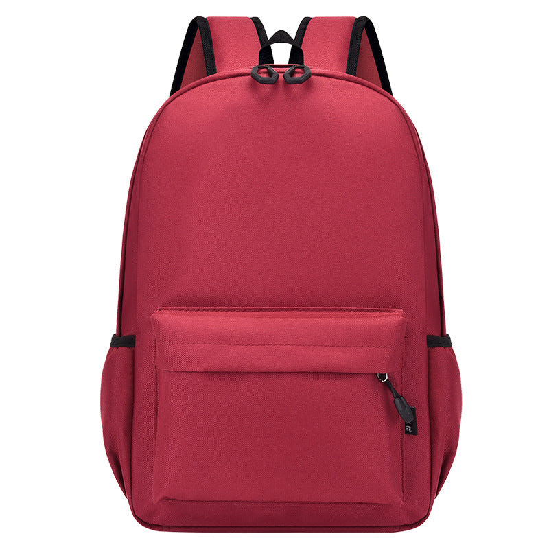 Customized Logo Printed Backpacks For Primary And Secondary School Students, Training Classes, Tutoring Bags, Gifts, Kindergarten Children's Leisure Backpacks