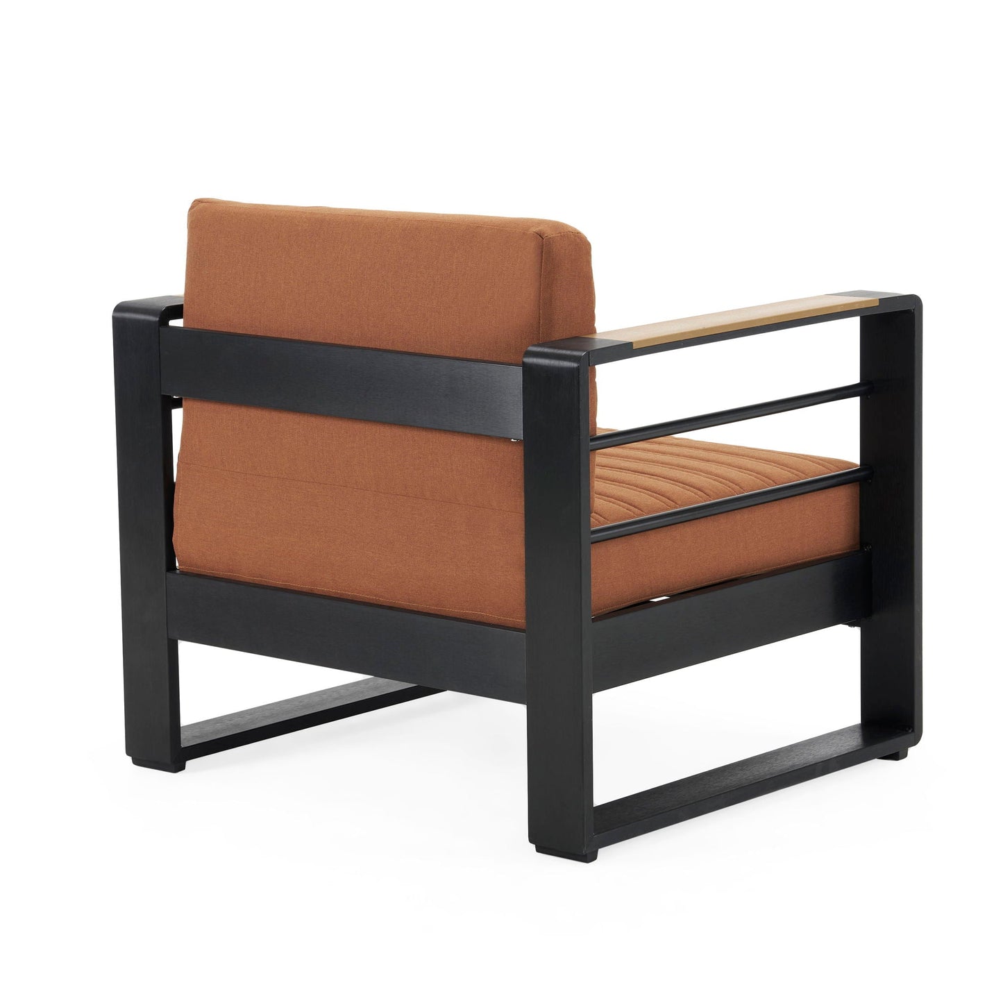 Giovanna Club Chair Set With Aluminum Frame