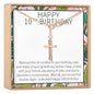 10th Birthday Gift Necklace, Multiple Styles