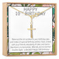 10th Birthday Gift Necklace, Multiple Styles