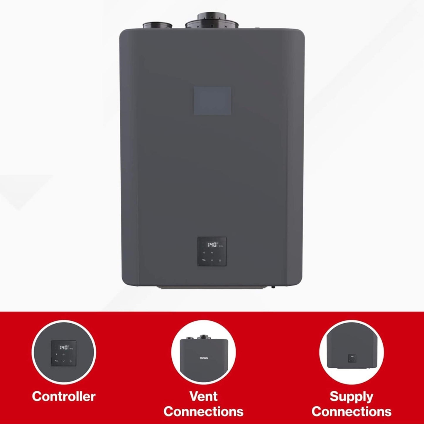 RN 11.0 GPM Outdoor Commercial High-Efficiency Tankless Water Heater (SAK75016)