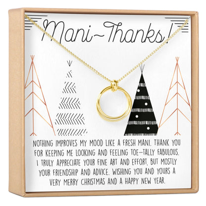 Christmas Gift for Nail Tech Necklace, Multiple Styles