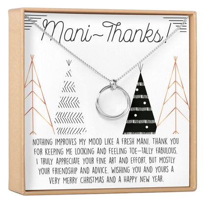 Christmas Gift for Nail Tech Necklace, Multiple Styles