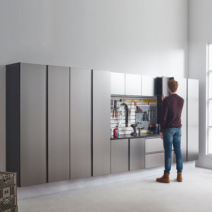 Nova Series - Drawer Wall Mounted Garage Cabinet - Dark Gray