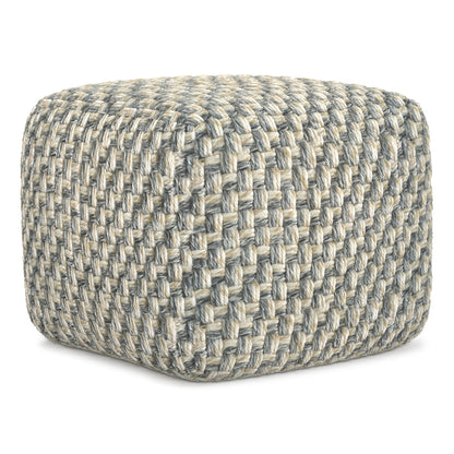 Beatrix - Square Pouf - Multicolor