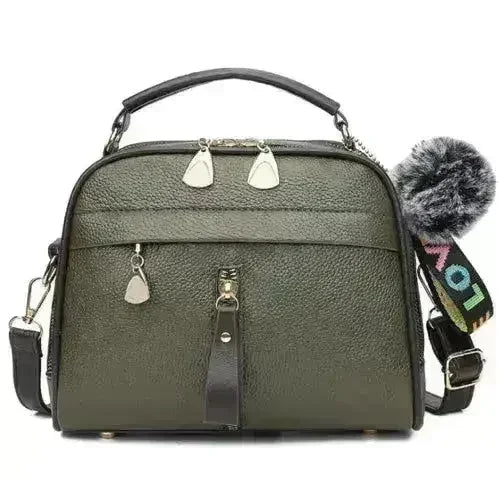 PU Leather Fashion Sweet Ladies' Messenger Bag
