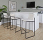Fuji - Contemporary High Back Barstool Elegant Design