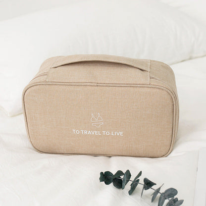 Oxford cloth underwear and socks storage bag, modern simple and fashionable large-capacity convenient finishing bag, underwear storage bag