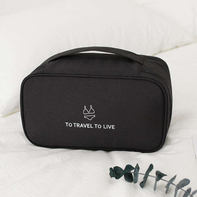 Oxford cloth underwear and socks storage bag, modern simple and fashionable large-capacity convenient finishing bag, underwear storage bag