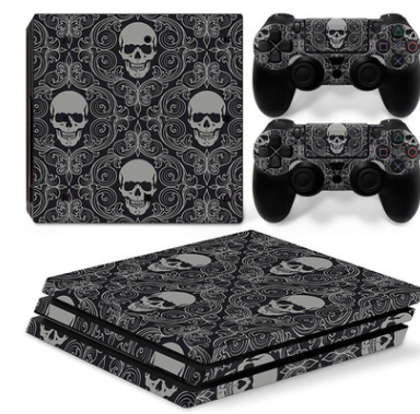 PS4 Pro Anti-Scrape Geometric Pattern Sticker | Durable Protection for Gaming Console