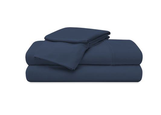Bedgear Vertex Split Cal King Sheet Set, Navy