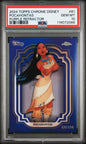 Graded 2024 Topps Chrome Disney Pocahontas #61 Purple Refractor #/199 Trading Card PSA 10 Gem Mint