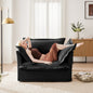 Slip-Covered Armchair with Cushions