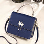 Genuine leather handbags portable fashion simple shoulder bag trendy all-match crossbody bag tote bag