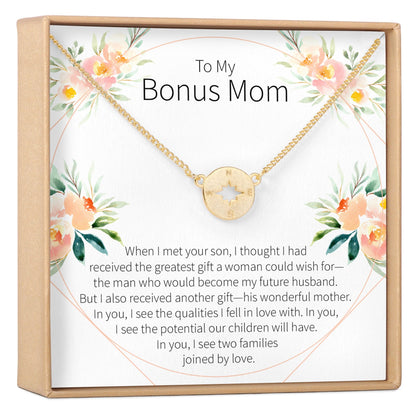 Bonus Mom Necklace, Multiple Styles
