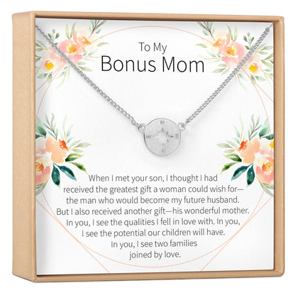 Bonus Mom Necklace, Multiple Styles
