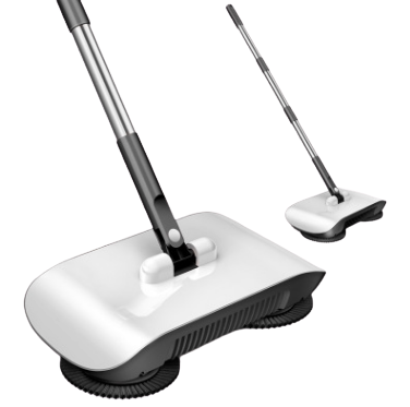 Hand Push Sweeper with Dustpan - All-in-One Household Floor Mop for Easy Cleaning