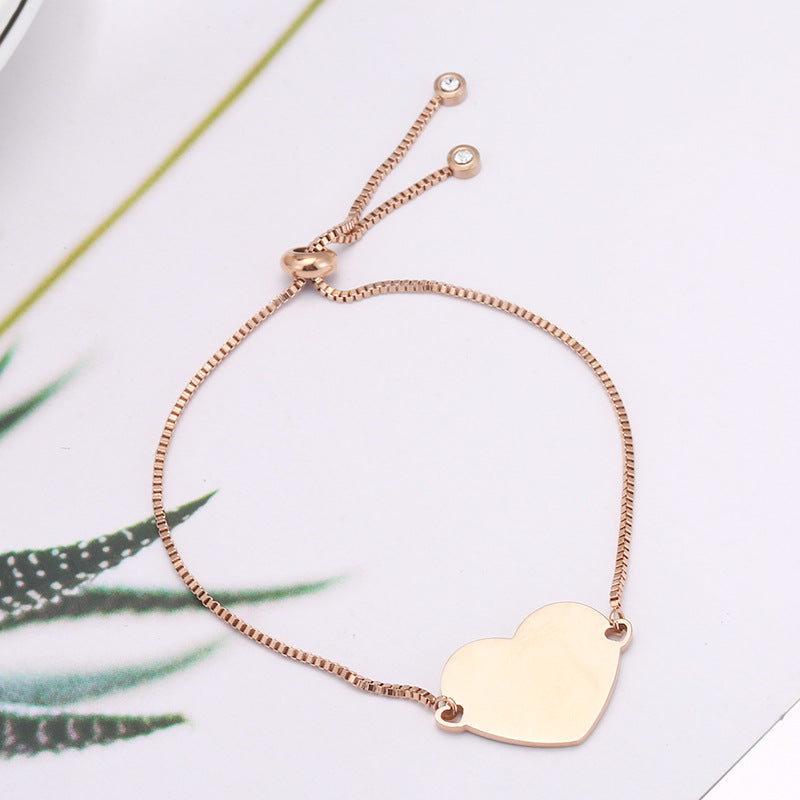 Heart telescopic bracelet DIY