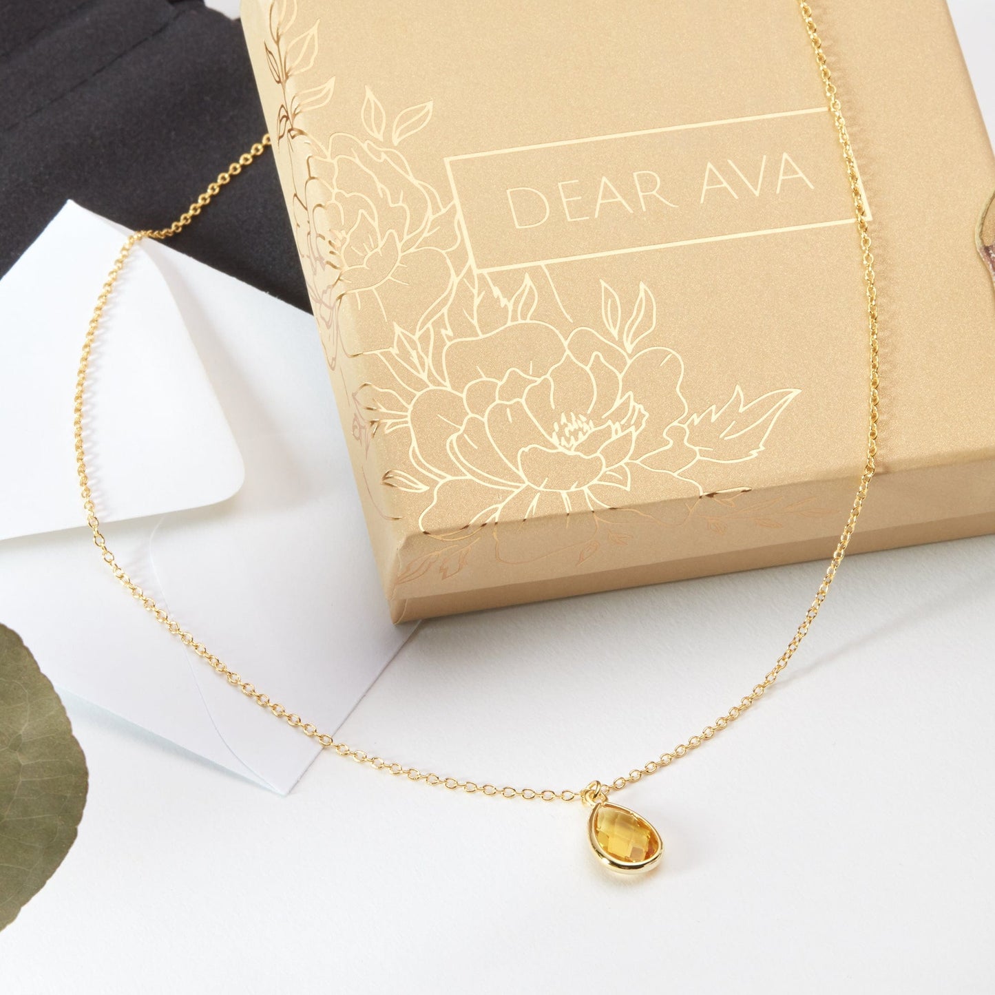 Birthday Birthstone Necklace