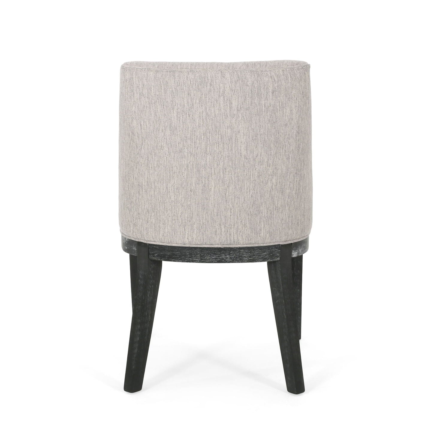Modern Dining Chair With Durable Fabric Upholstery And Sturdy Wooden Frame (Set of 2)