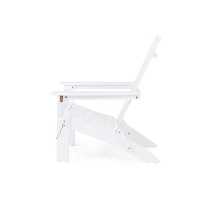 Aurascape Outdoor Comfort Foldable Adirondack Chair