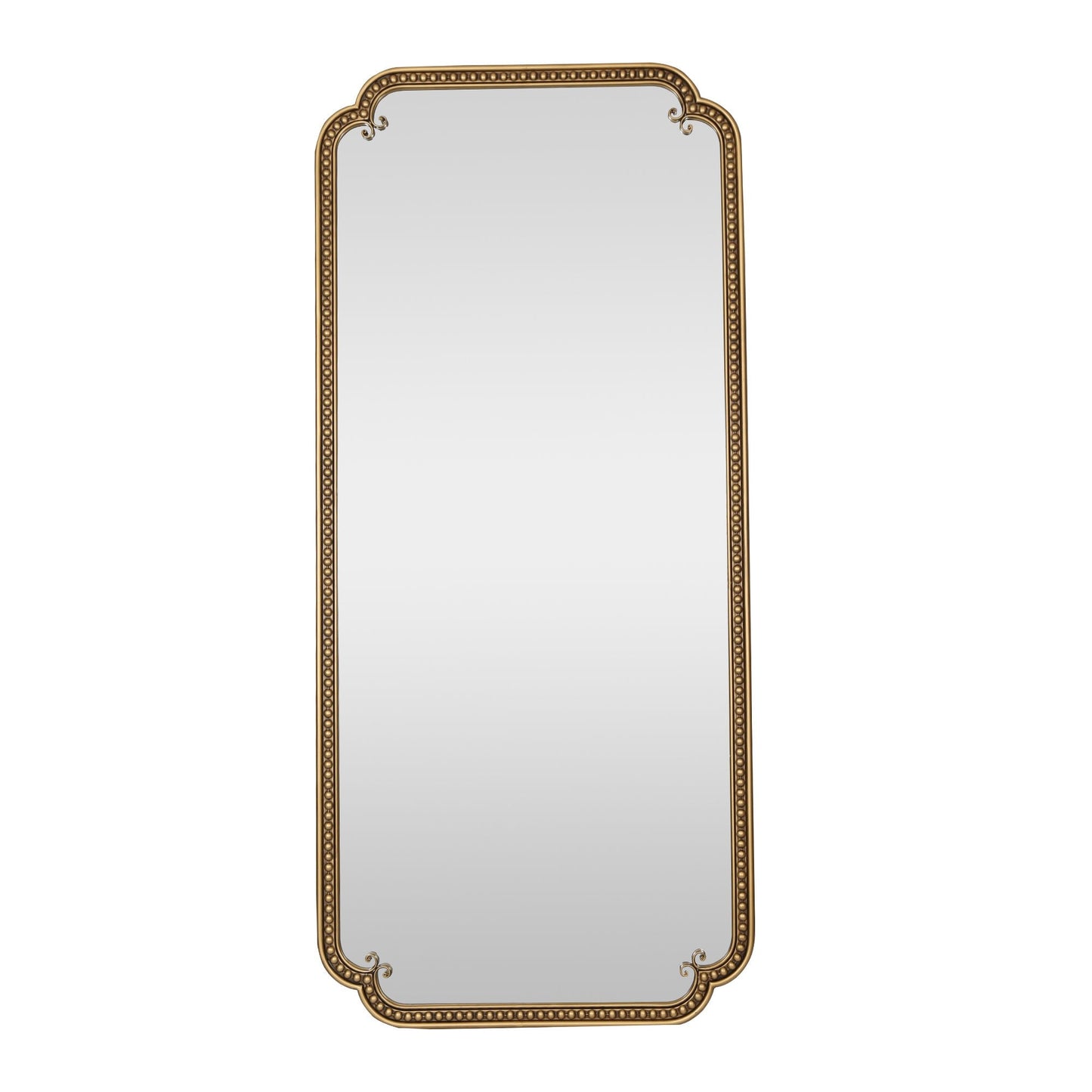 Full Length Mirror With Stand, Floor Standing Dressing For Bedroom - Antique Gold