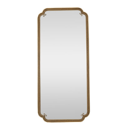 Full Length Mirror With Stand, Floor Standing Dressing For Bedroom - Antique Gold
