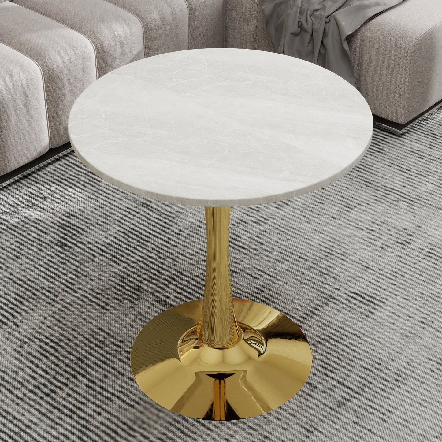 27.6-Inch Round Dining Table