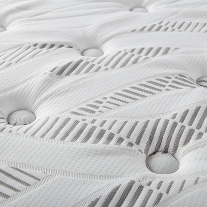 Hayes 11-inch Queen Pillow Top Memory Foam Hybrid Mattress