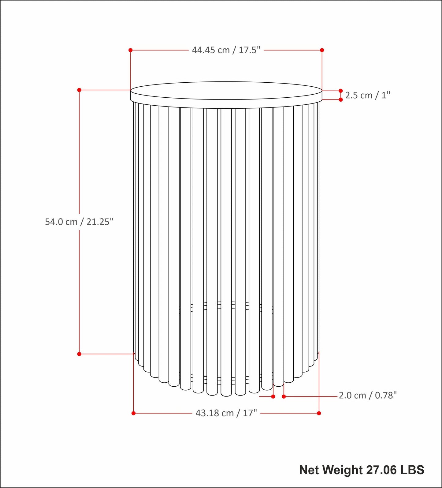 Demy - Accent Table