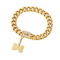 19mm Stainless Steel Dog Chain Pet Dog Necklace Collar