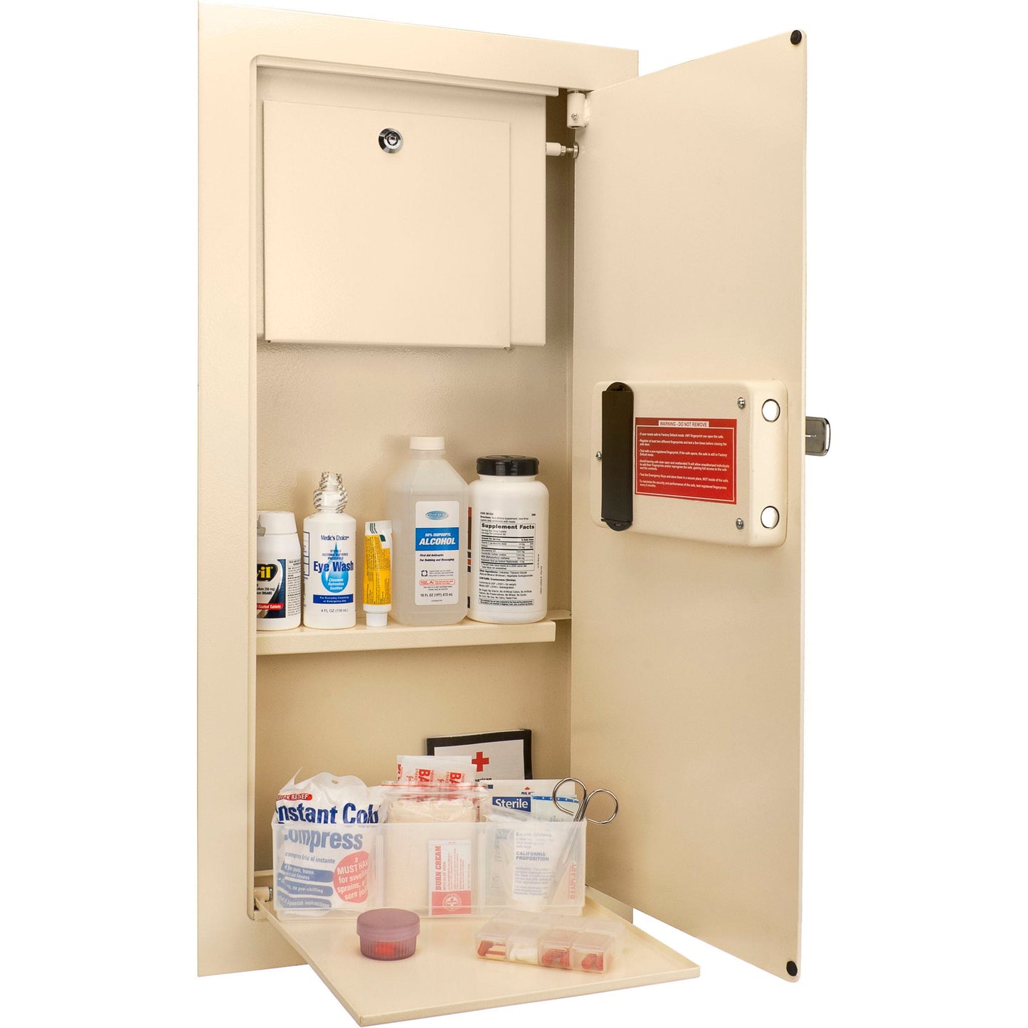 Durable Biometric Wall Safe
