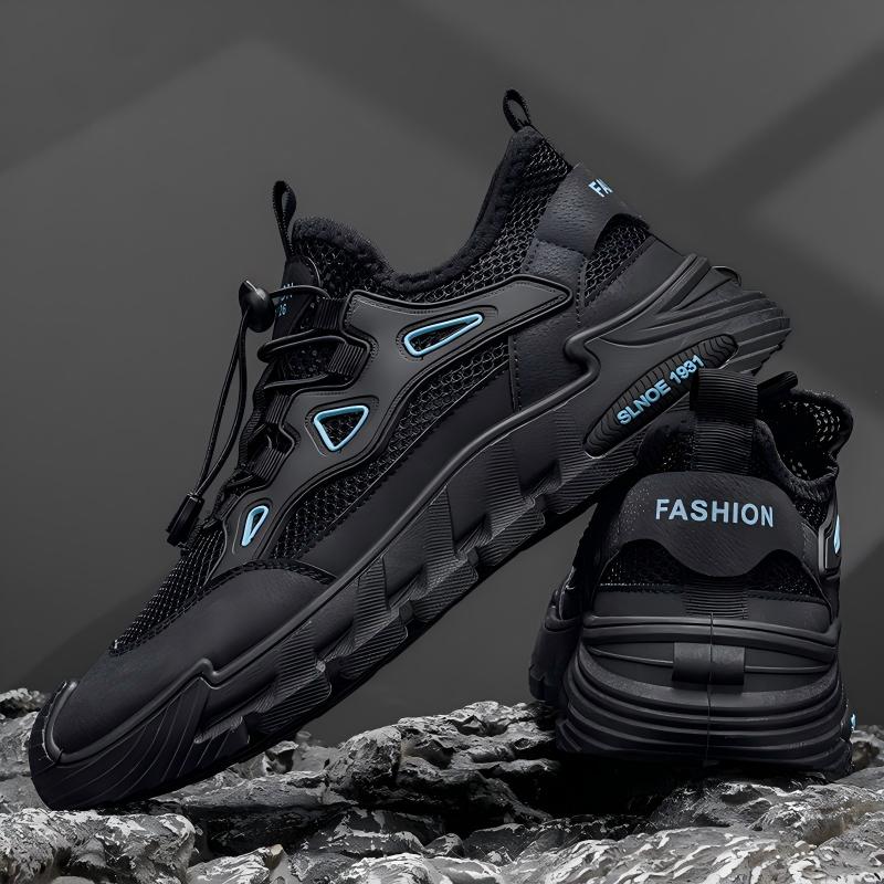 2026 New Men's Summer Breathable Hollow Mesh Sneakers, Thin Casual Sports Trendy Footwear For Students