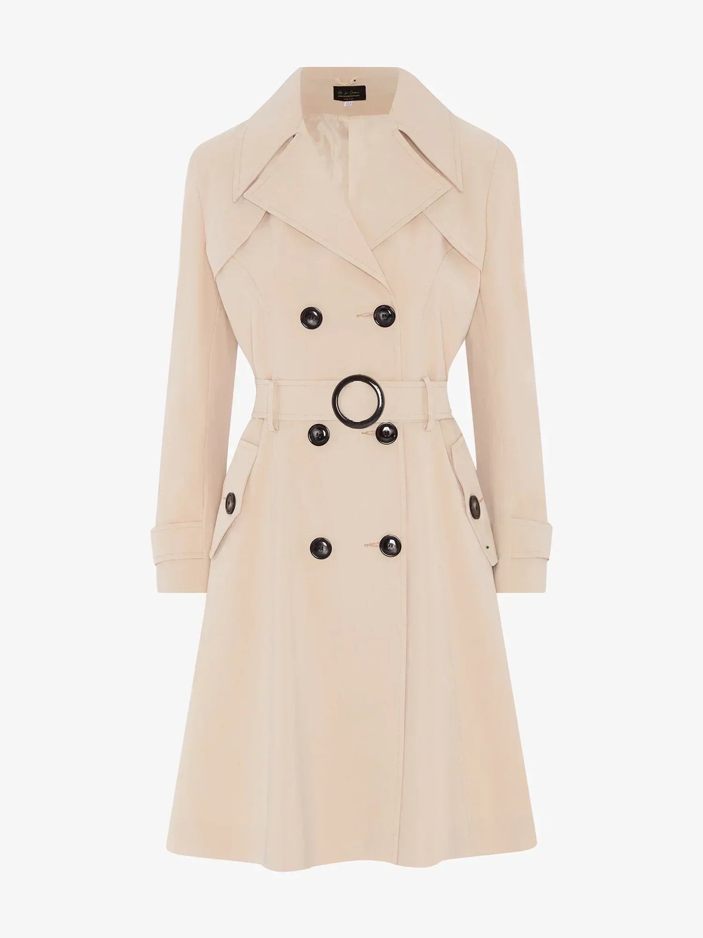 Spring/Summer Double Breasted Trench Mac Coat (1201-SP)
